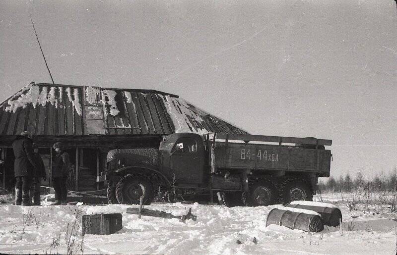 Коллекция негативов «Николаевский район 1950-1980 годы. Речка Коль зимой».