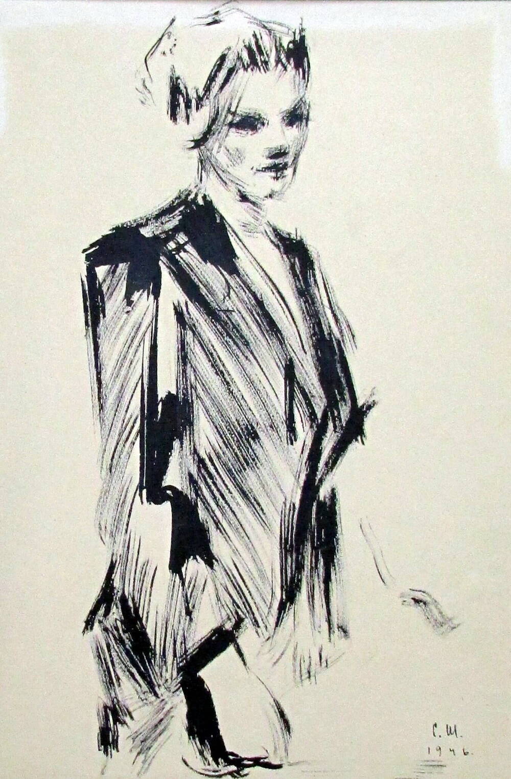 рисунок 	«Регина. Женский портрет»