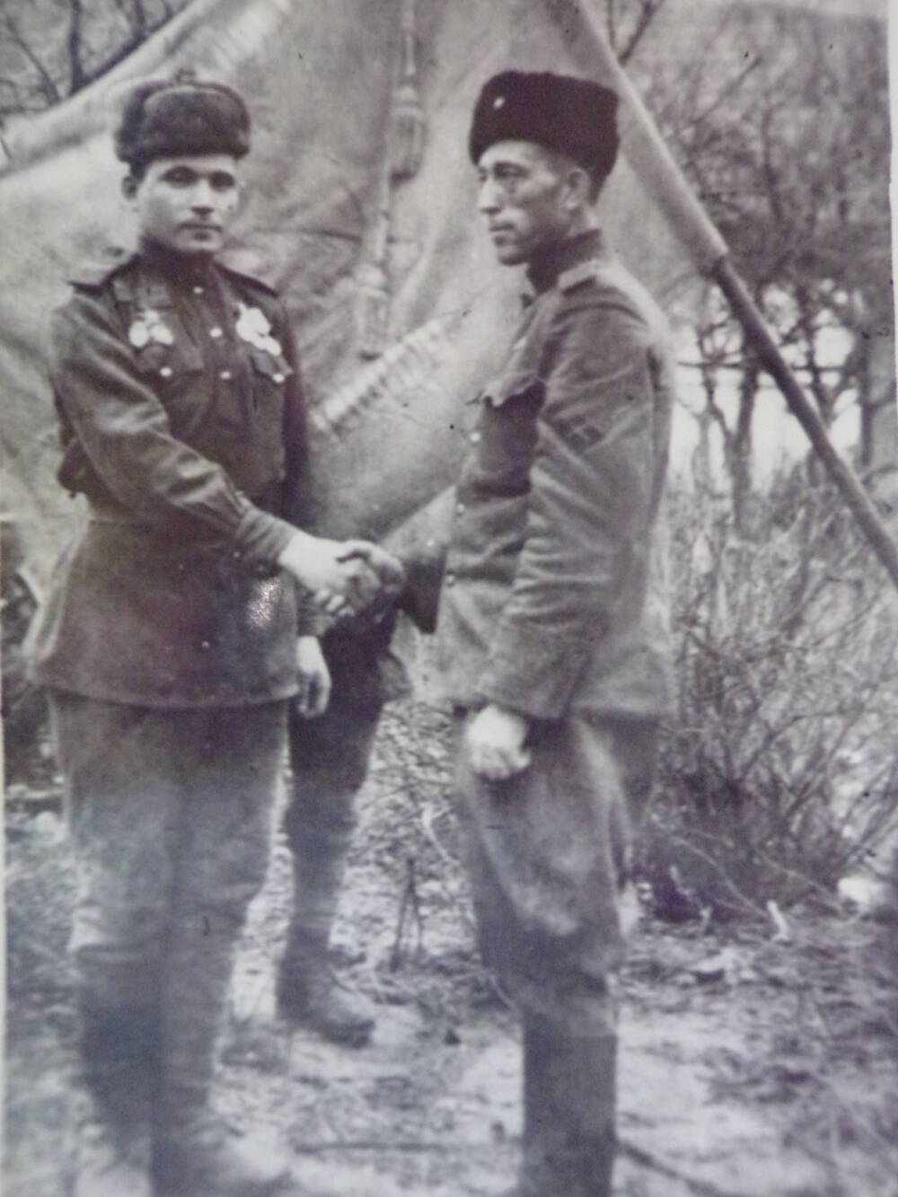 Фотография. Старший сержант – Анисимов Трофим Максимович.28.12.1944 г.