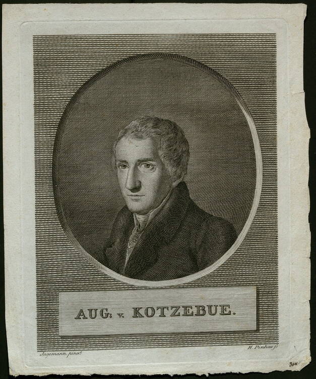 Коцебу Август (1761-1819); немецкий драматург