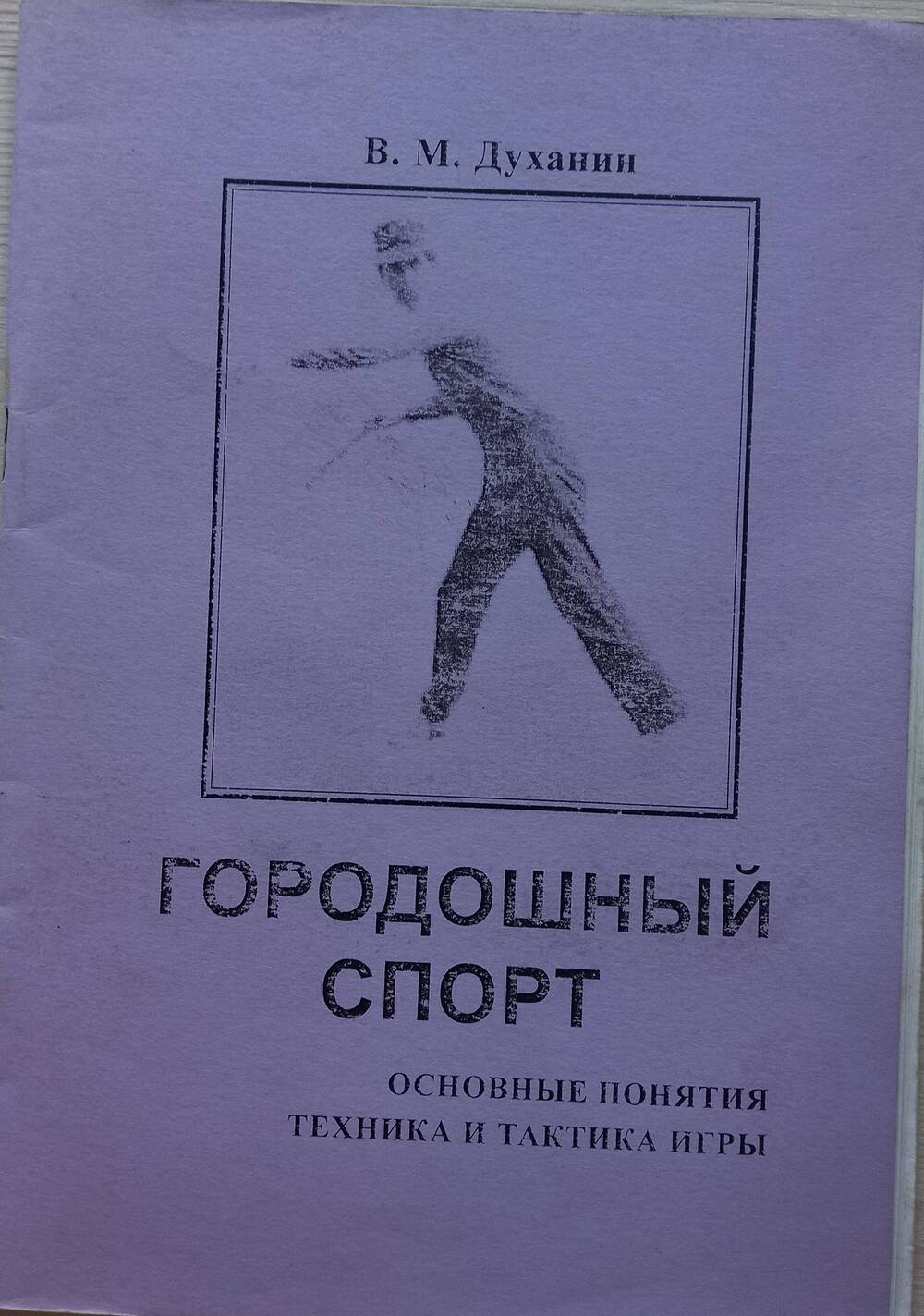 Книга. Городошный спорт. Основные понятия, техника и тактика игры 2004 г.