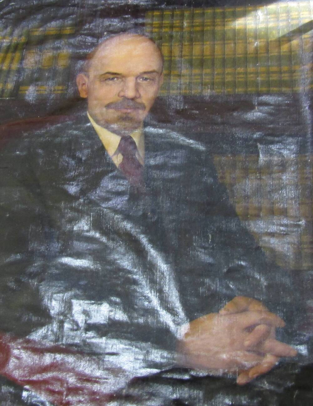 Портрет Владимир Ильич Ленин, худ-к Храмов, СССР, г.Богородск, 1984г.