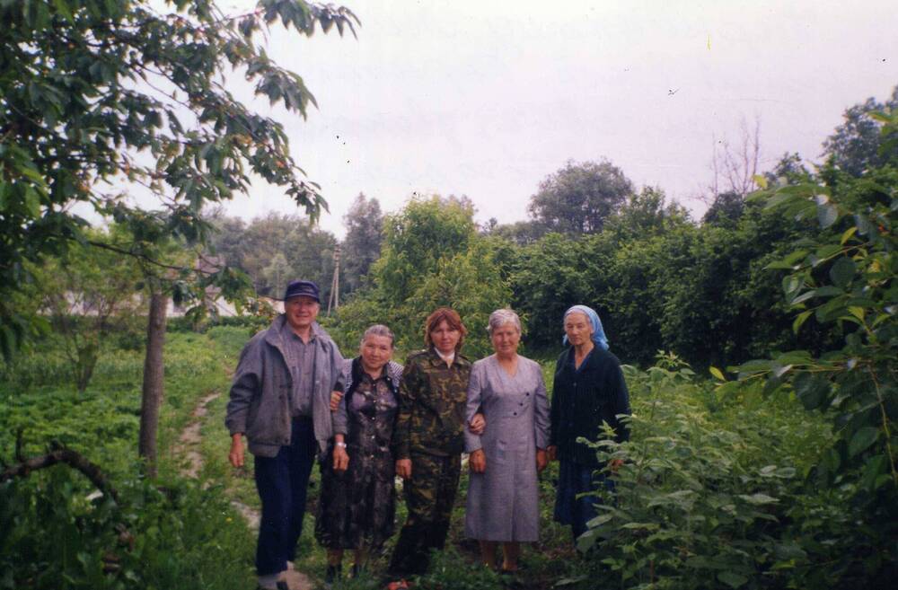 Фотография групповая. Родственники Михаила Михайловича Корницкого