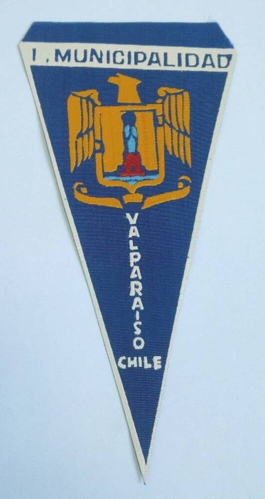 Вымпел I. Municipalidad. Valparaiso. Chile.