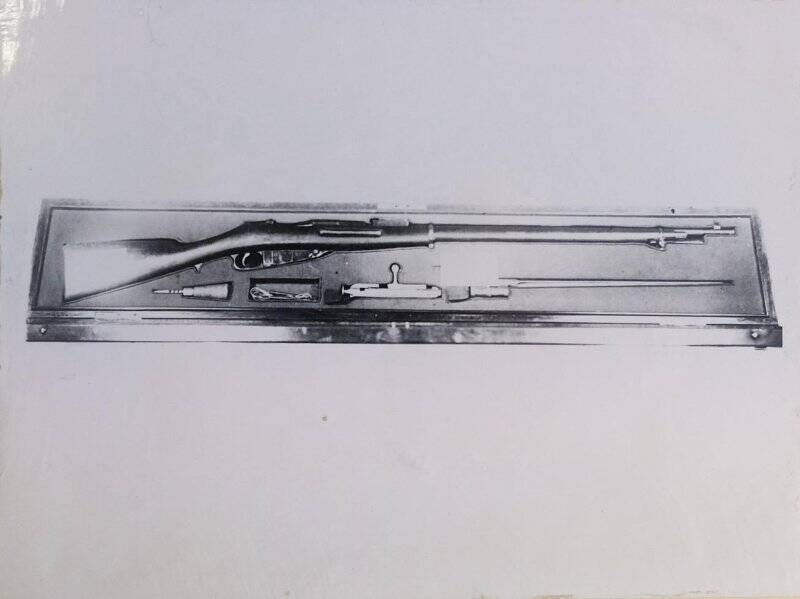 Фотография винтовки системы Мосина №1 изготовленная на Сестрорецком заводе
