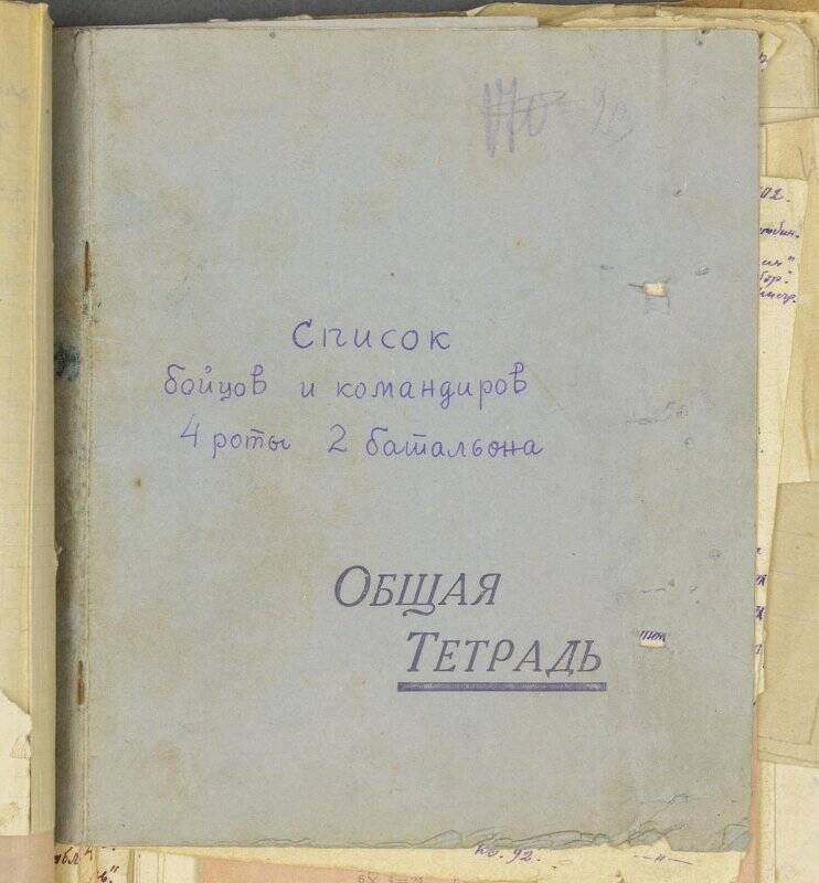 Именной список личного состава 3-ей Фрунзенской стрелковой дивизии (санрота).