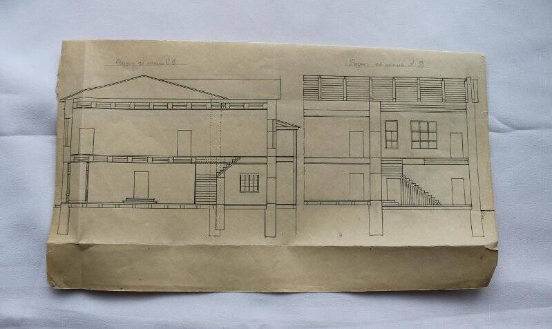 Планы и чертежи постройки музея, пятый лист
