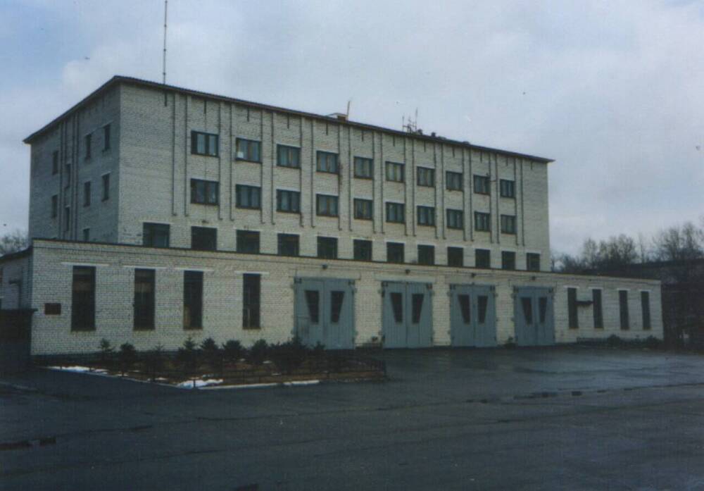Фотография. Пожарное депо по ул. Новая, 3. 2000 г. г. Белогорск.