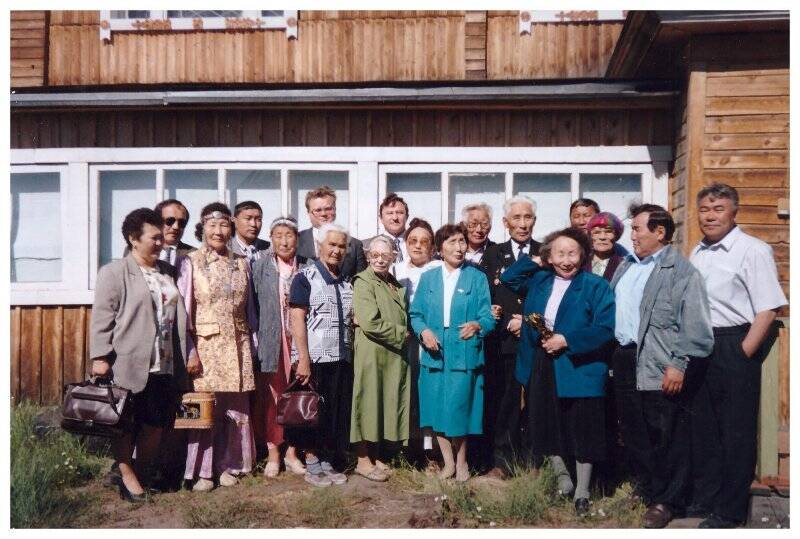 Фотография. Гости юбилейного ысыаха в музее.