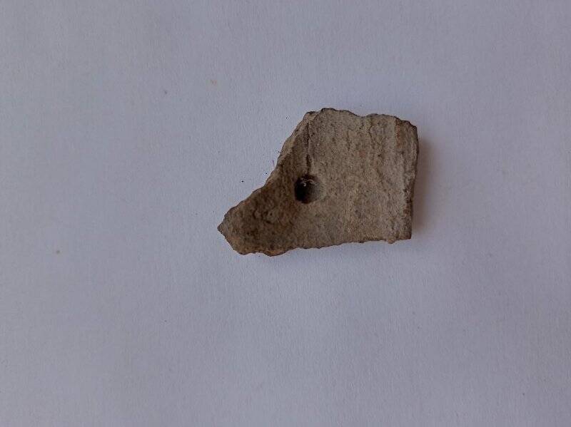 Фрагмент венчика сосуда из раскопок Туманского селища в 1962 г.