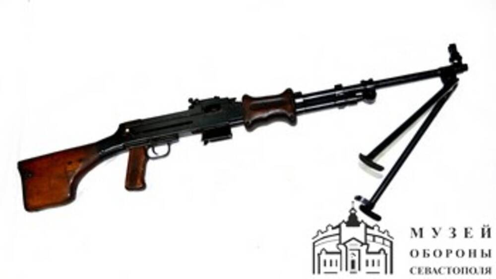 Ручной пулемет калибра 7,62 мм системы Дегтярева (РПД) образца 1944 г., учебный № РС-469.