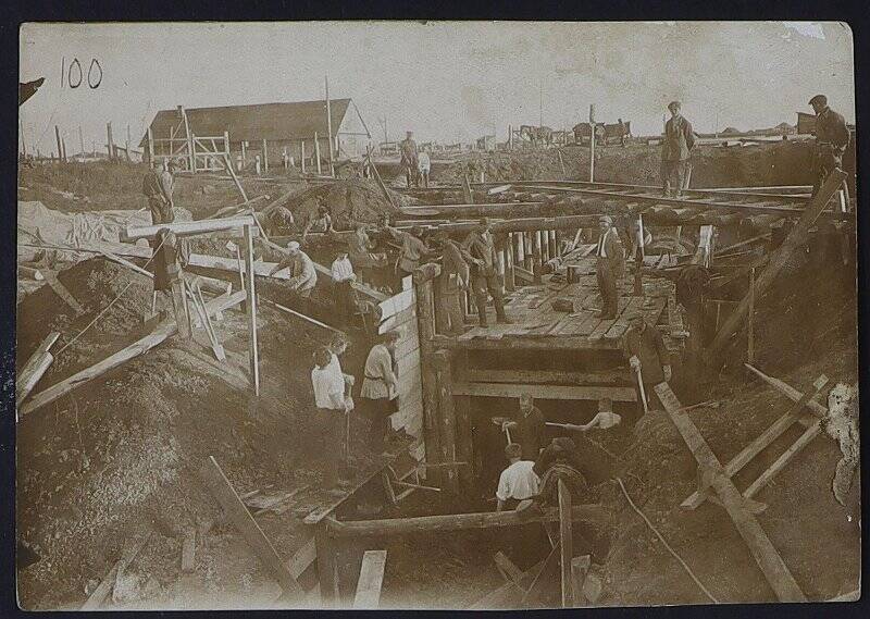 Фотографии. Фото: строительство Саралинской ГЭС.