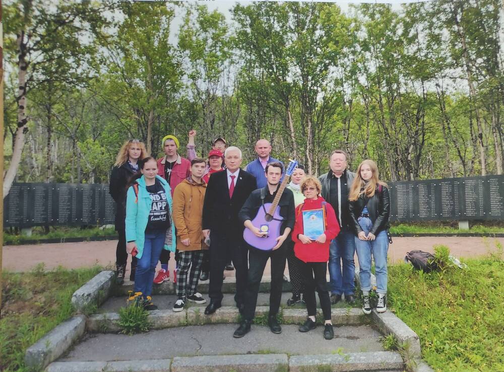 Фотография: На месте первого боя воинов Полярной дивизии