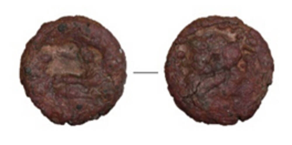 Монета античная. Фанагория
