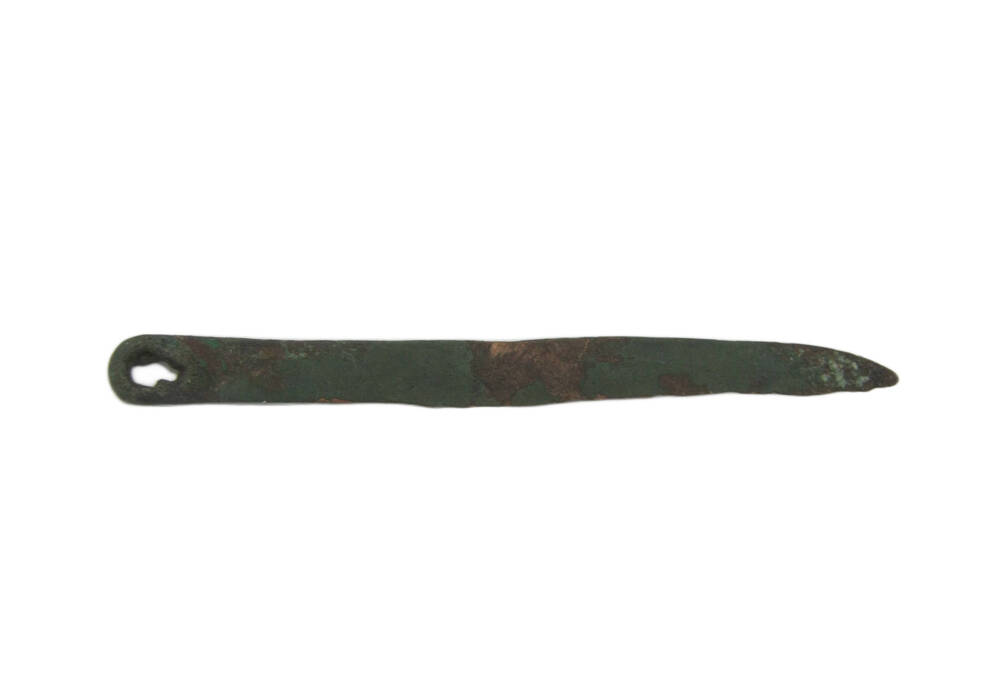 Нож. 
Поздний этап тагарской культуры 
( III-I в.в. до н.э )