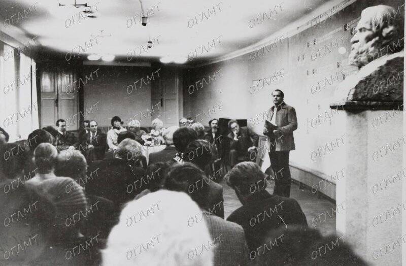 Фотография (групповая). 60 - летие заповедника «Спасское - Лутовиново».