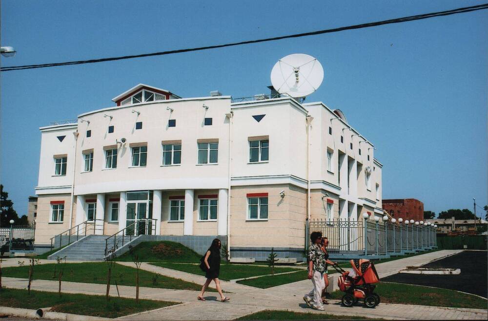 Фотография. Новое здание расчетно-кассового центра (РКЦ) на улице Советской.