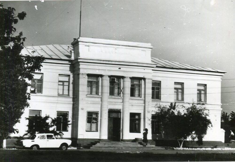 Фотография. На снимке здание Городищенской центральной районной больницы