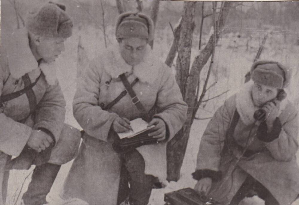 Фотокопия   майора Коренева В.Н. начальника  штаба дивизии.