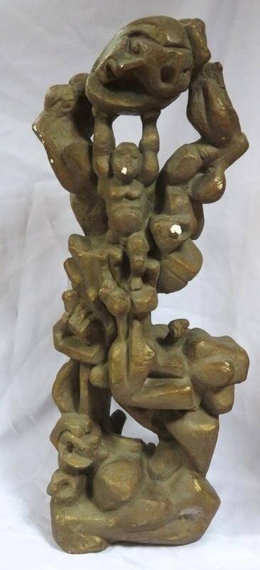 Скульптура «Древо жизни». Скульптор Э.Неизвестный, отливка – А.Гробов. 1980гг.