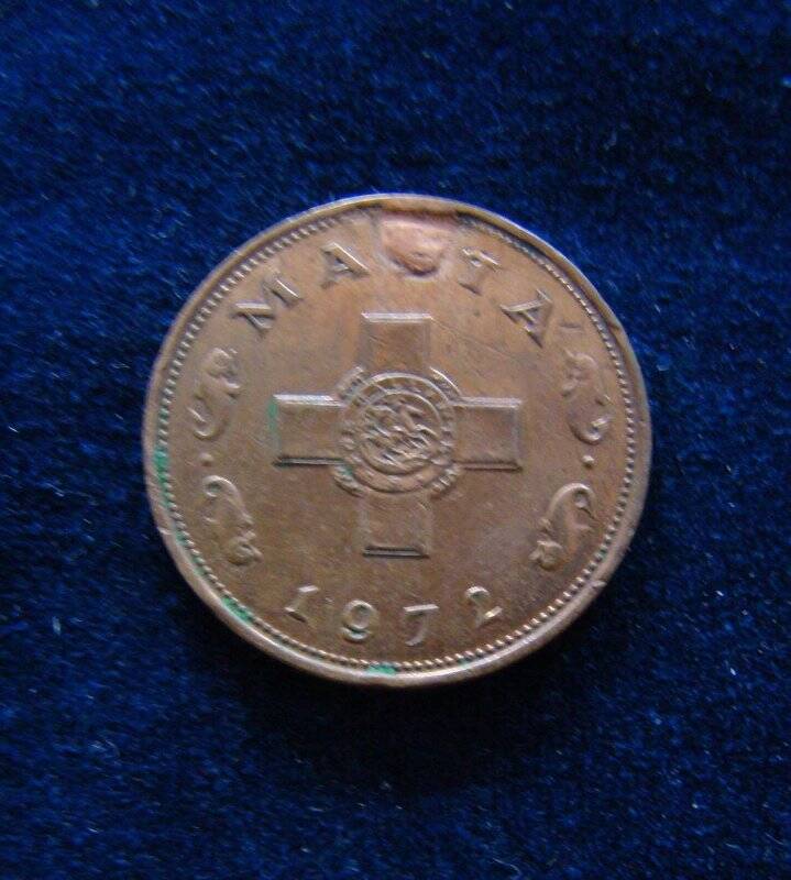 Монета Мальта 1cent