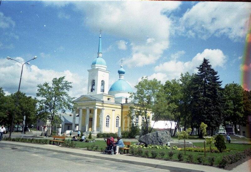 Негатив. Церковь Успения Богородицы