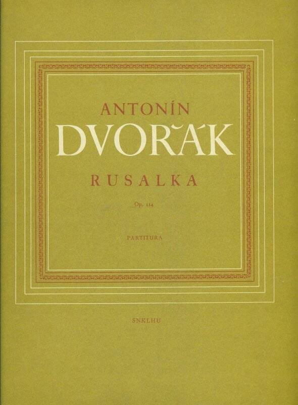 Нотное издание. Русалка, Op. 114. Партитура