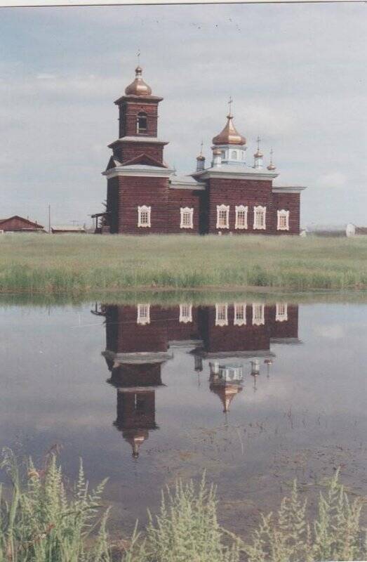 Фотография. Таттинская Николаевская церковь Черкехского музея. Начало 20 века.