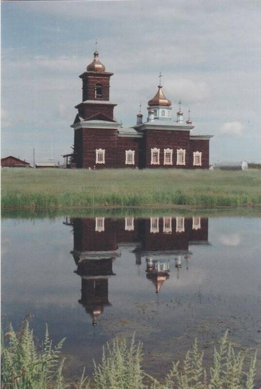 Фотография. Таттинская Николаевская церковь Черкехского музея. Начало 20 века.