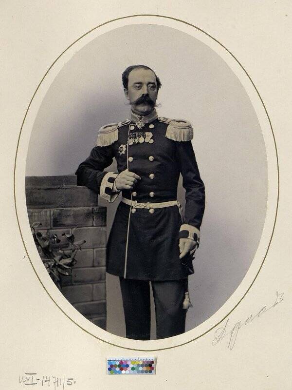 Портрет чиновника канцелярии Военного генерал-губернатора Москвы Степана Дурнова.
