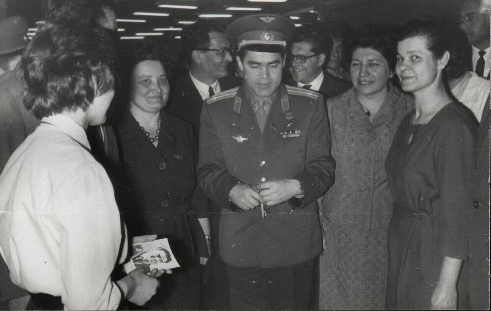 Фото. А.Г. Николаев в советском посольстве в Венгрии. 1964 год