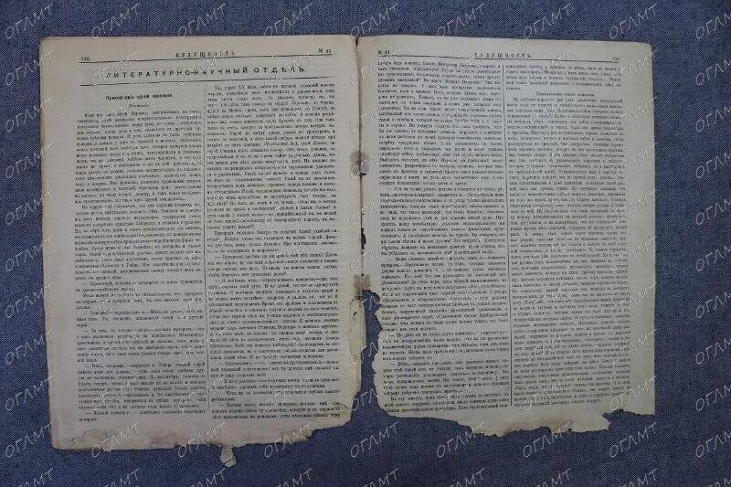 Газета. Будущность: Еженедельное издание.- 1904.- №41, 15 окт.-