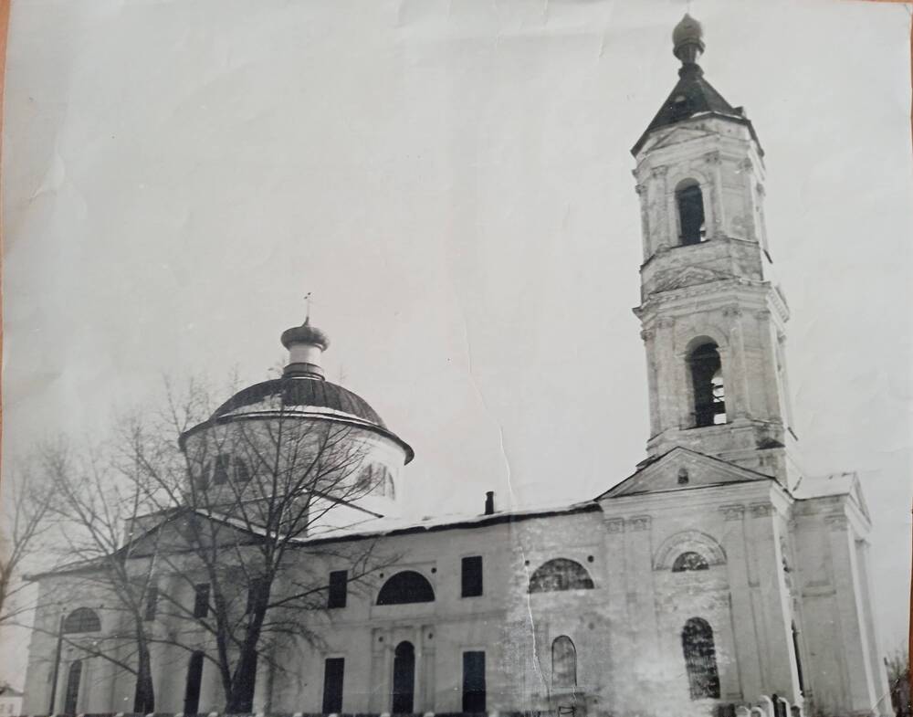 Фотография. Знаменская церковь в Уразово