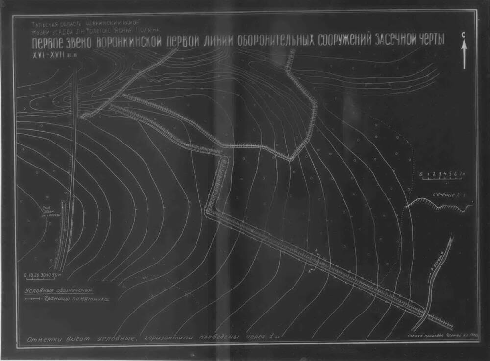 Археологические схемы. на 5 июля 1910г.