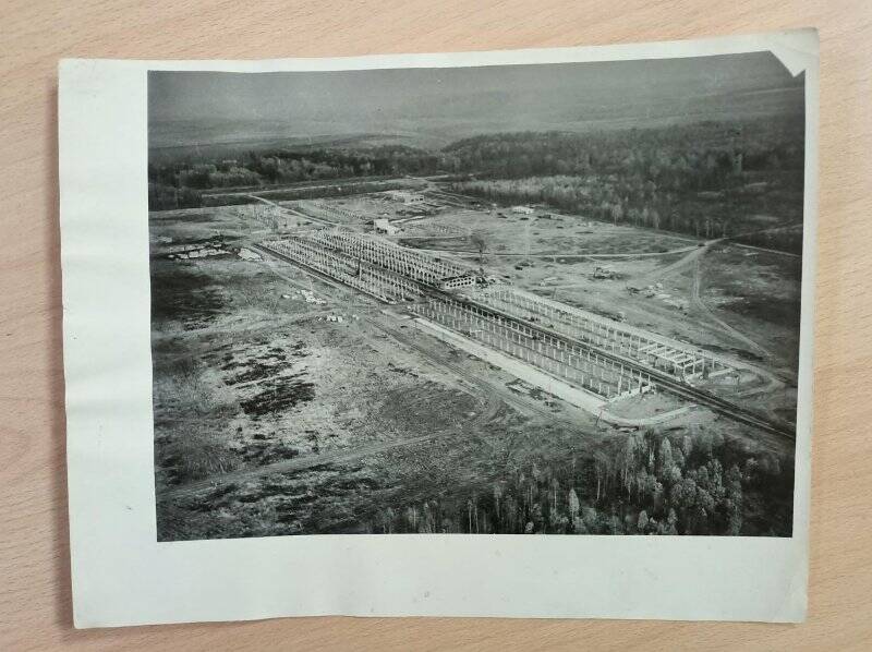 Территория будущего комбината. Закладка объектов ж-1, ж-2, ж-3, ж-4. Фотография