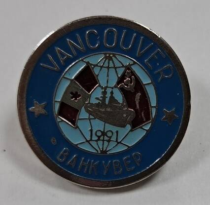 Значок нагрудный «VANCOUVER. Ванкувер».