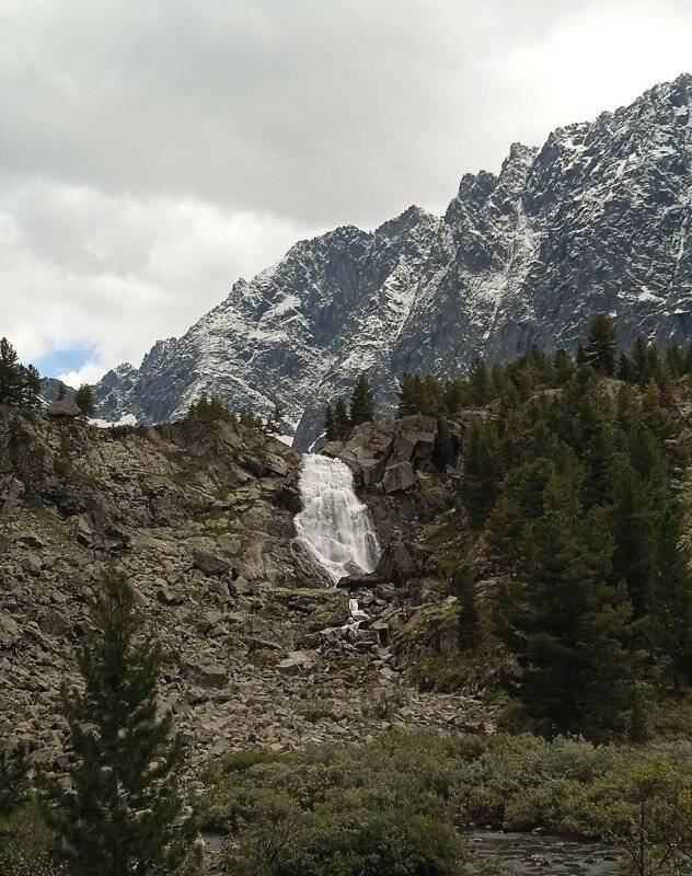 Фотография. Цветная фотография. Водопад Куйгук.