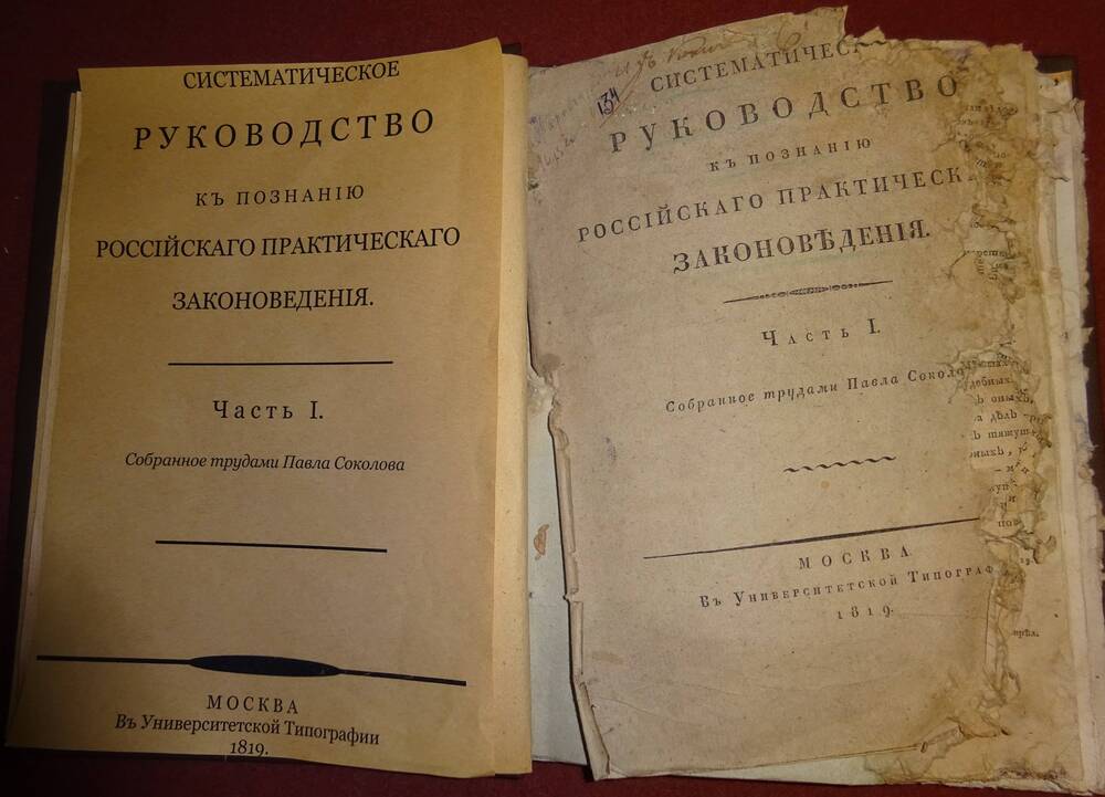 Руководство к познанию Российского практического законоведения. Часть 1