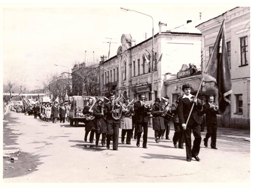 Фото. Демонстрация 1-го мая 1978 г. (фото Баркова М.Н.)