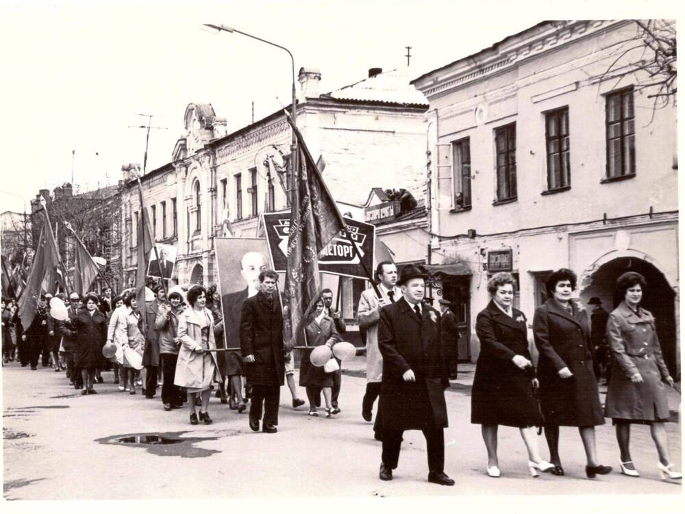 Фото. Демонстрация 1-го мая 1978 г. (фото Баркова М.Н.)