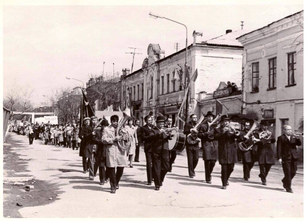 Фото. Демонстрация 1-го мая 1978 г. (фото Баркова М.Н.)