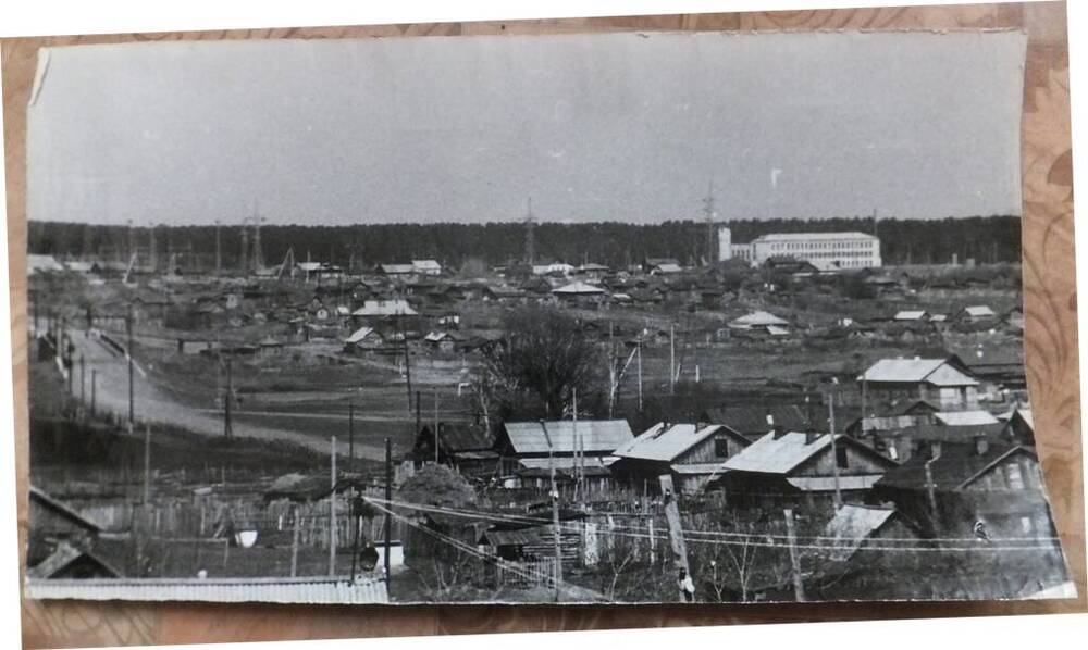 Фото. Панорама Катайска, 1970 год.