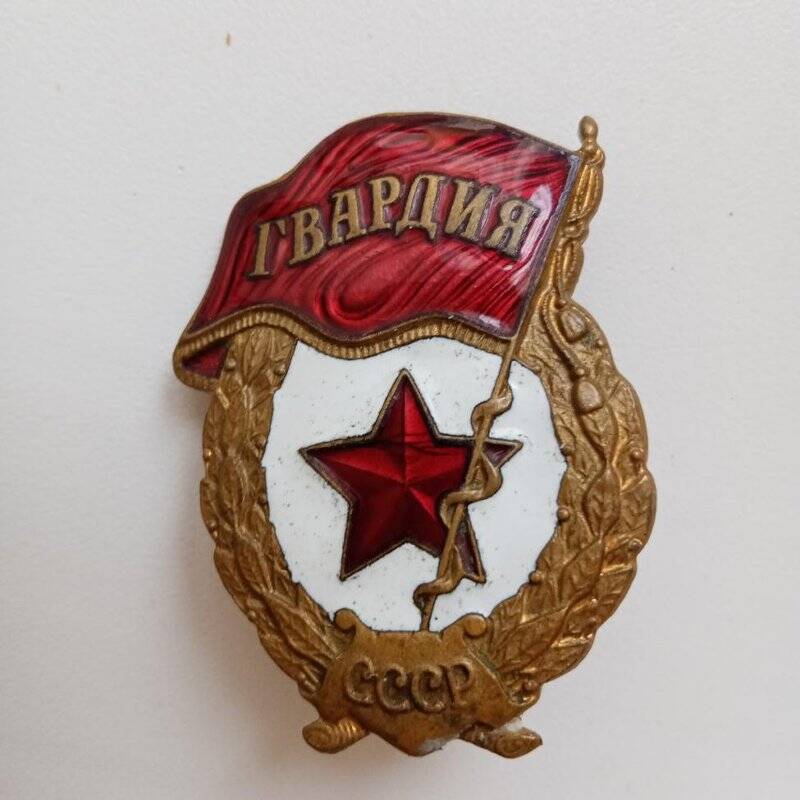 Знак нагрудный «Гвардия» Чмурова И.В.