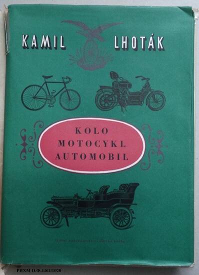 Книга на иностранном языке. KOLO MOTOCYKL AUTOMOBIL