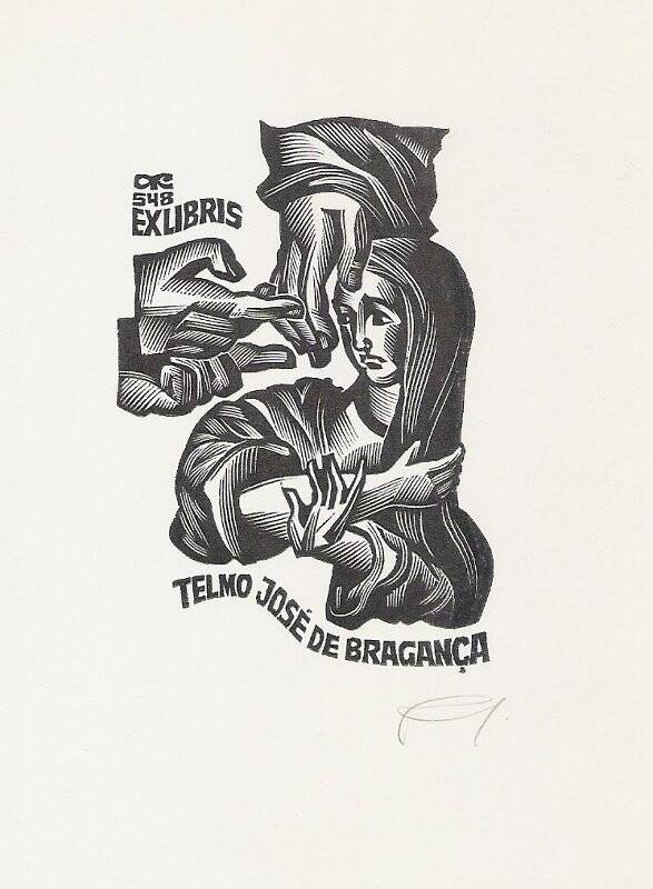 Экслибрис. Exlibris Telmo José De Braganҫa