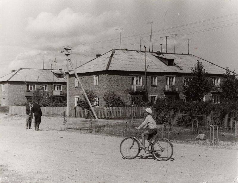 8-ми квартирные дома Госплемзавода им. XVI партсъезда. Фотография