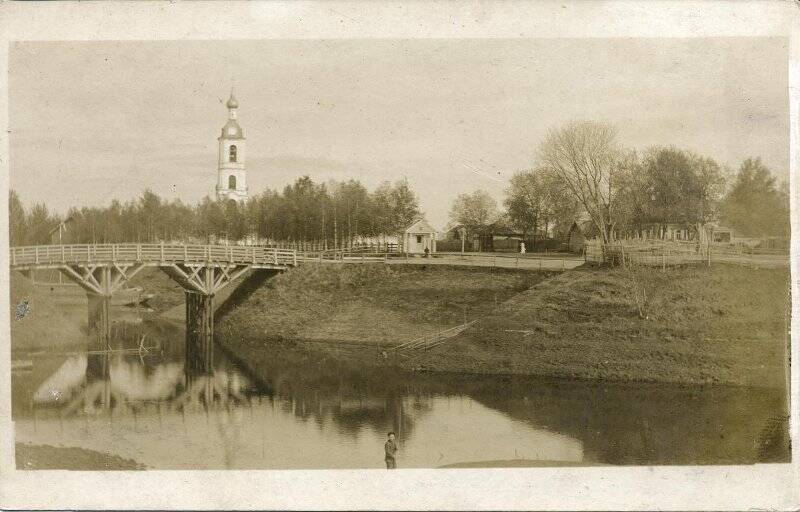 Молога. Церковь Вознесенская в Заручье. Фотография