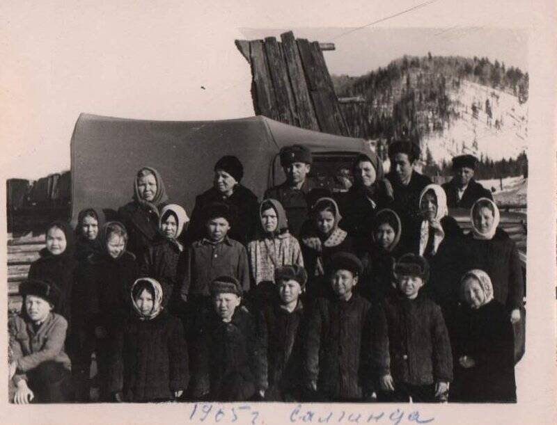 Фотография: Встреча с учащимися с. Салганда Чойского района.