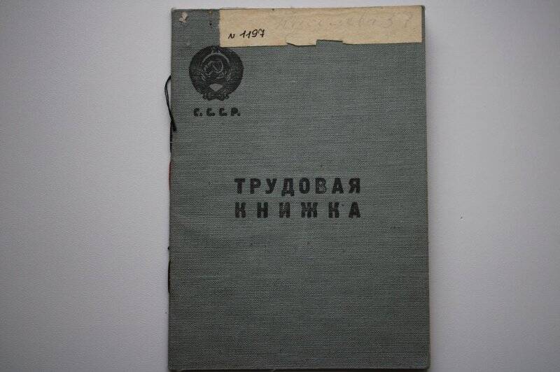 Трудовая книжка Киселевой - Сигаевой Зои Гавриловны