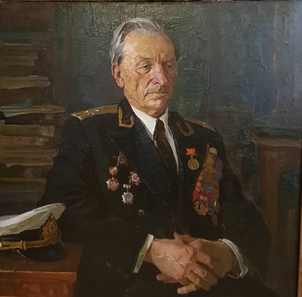 Портрет капитана I ранга Чекменева А.Ф.